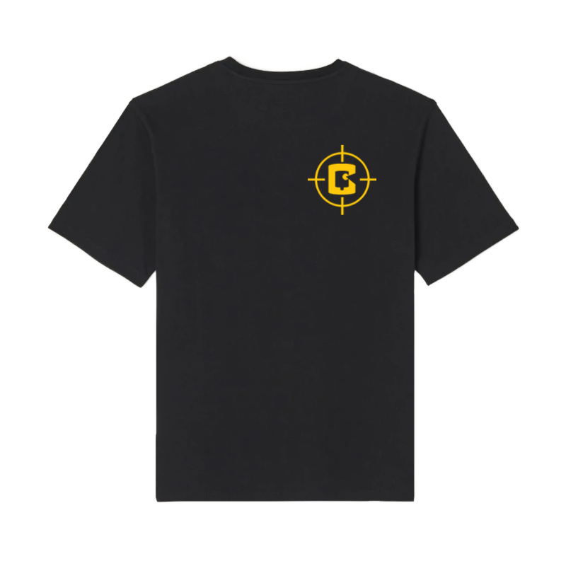 Collective Crosshairs 10 Year Anniversary T-Shirt - Yellow