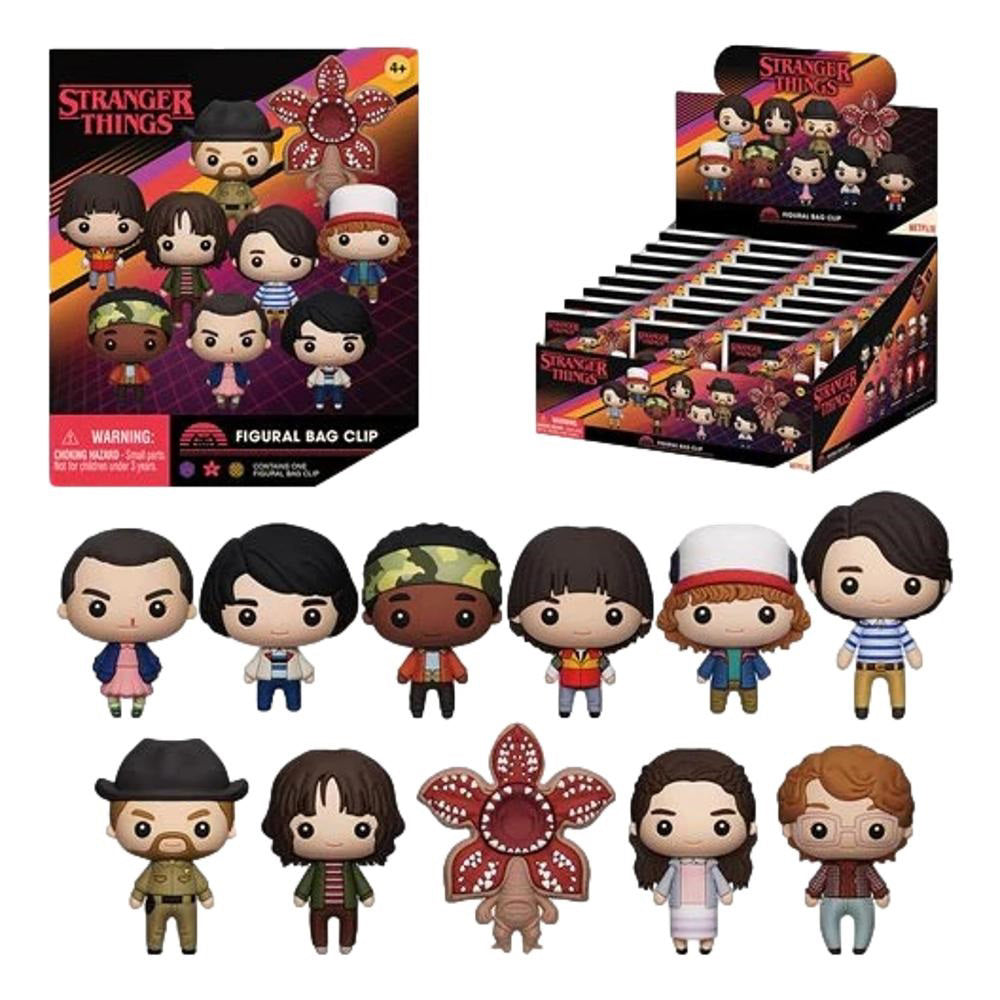 Stranger Things Series 1 -  Blind Bag Figural Bag Clip