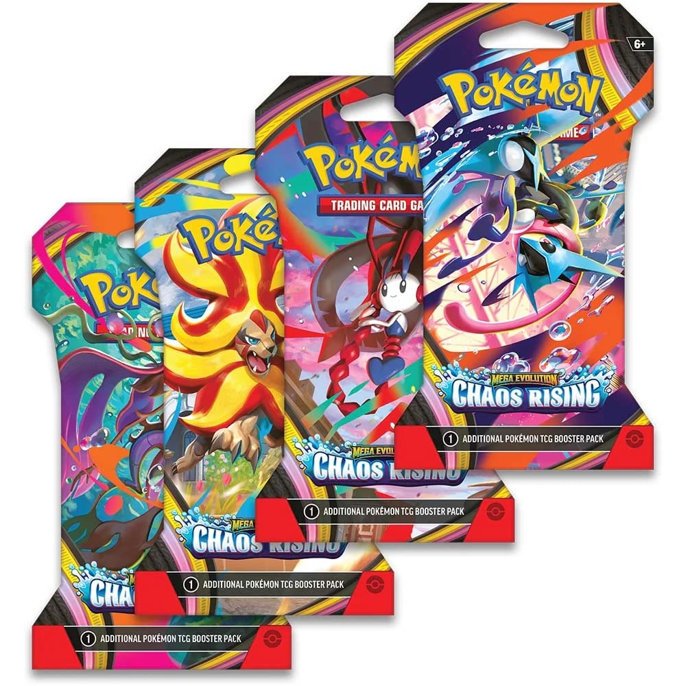 Pokemon Mega Evolution ME04: Chaos Rising Blister Pack