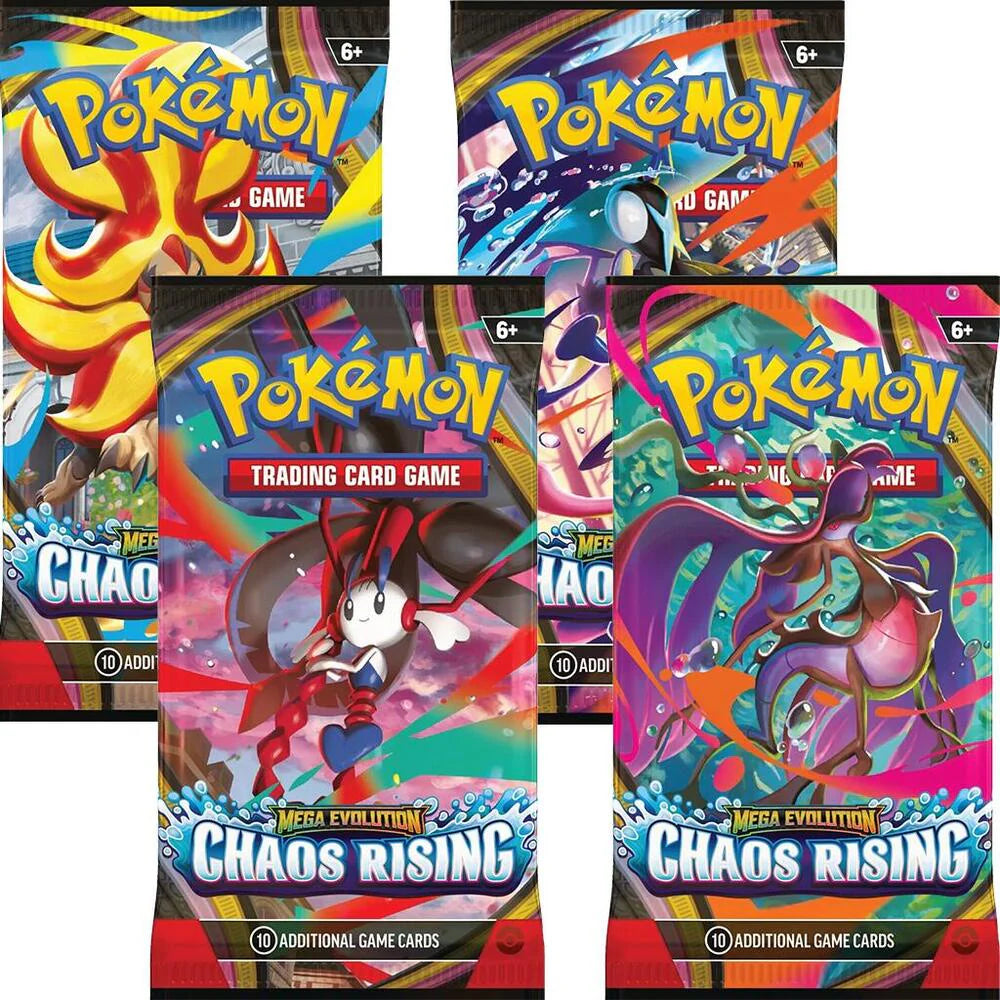 Pokemon Mega Evolution ME04: Chaos Rising Booster Pack