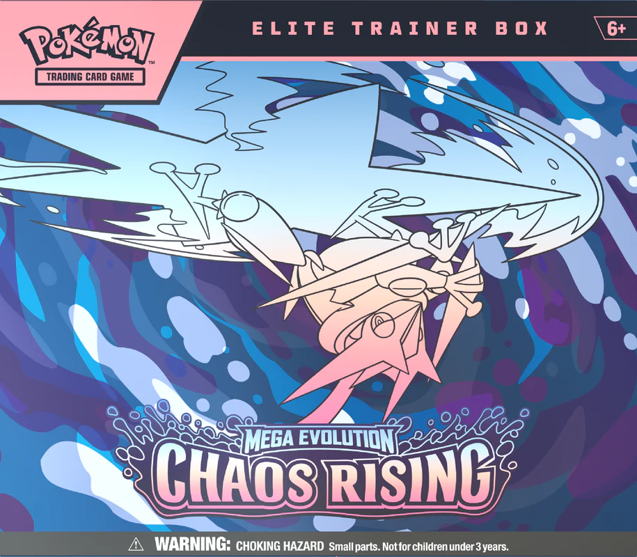 Pokemon Mega Evolution ME04: Chaos Rising Elite Trainer Box