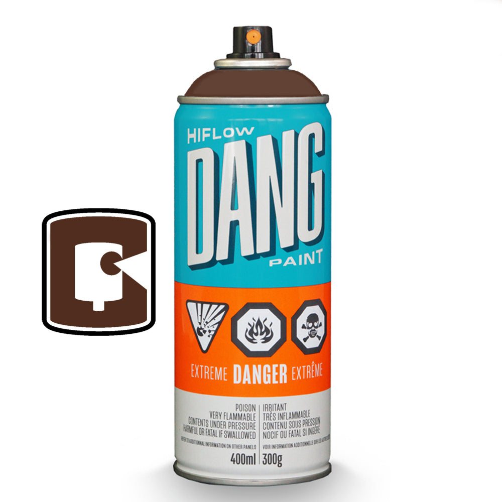 Chocolate 400ML DANG Hiflow Spray Paint