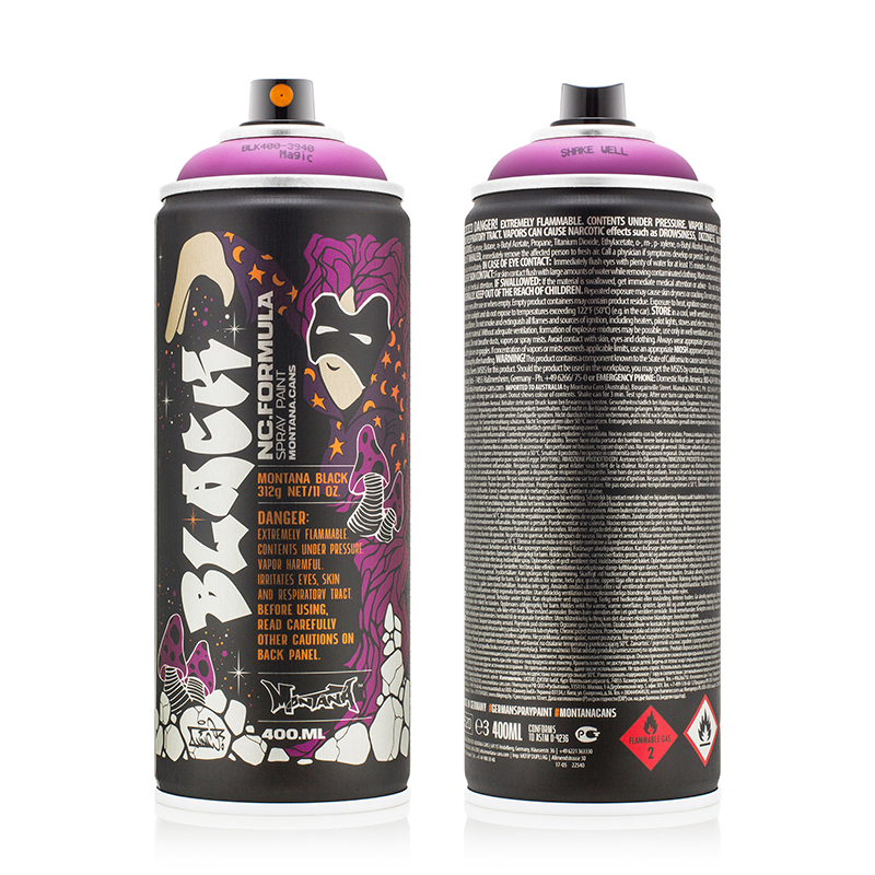 Black Artist Edition Func - Montana 400ml Collector's Spray Paint