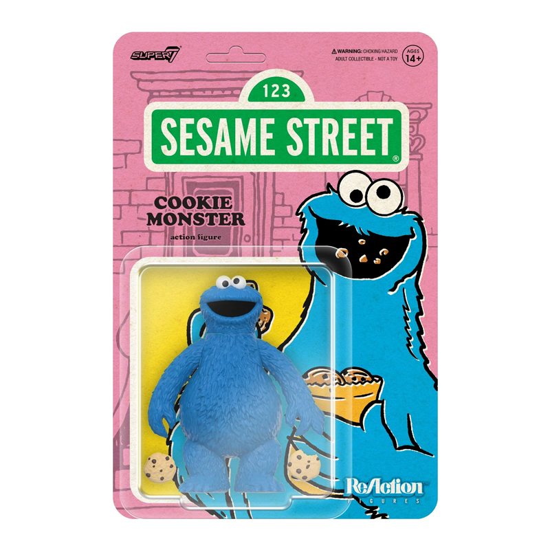 Cookie Monster ReAction Figure - Sesame Street by Super7