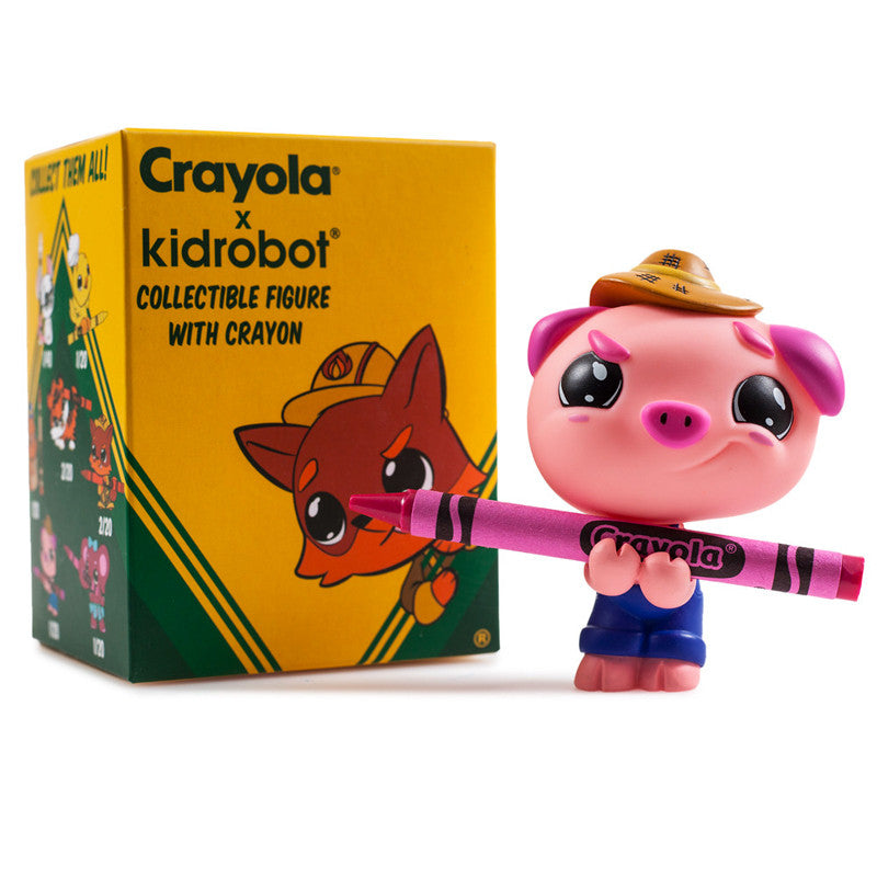 Crayola Kid Robot Blind Box Collectible Figure