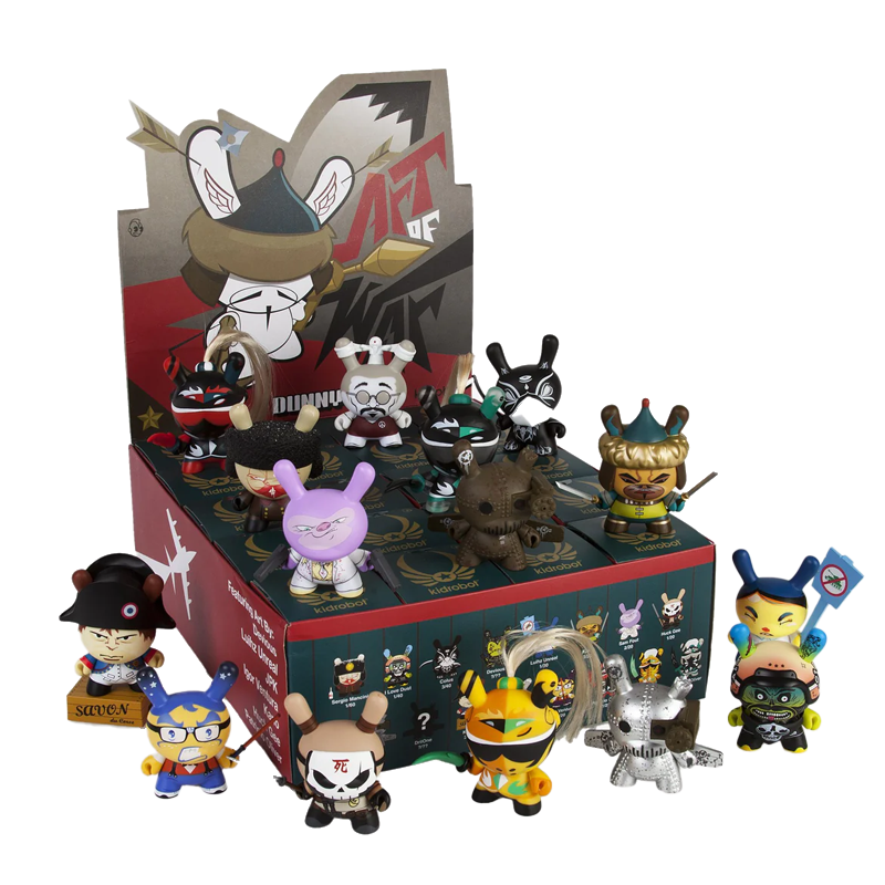 Dunny 3" Art of War Series Blind Box by Kidrobot