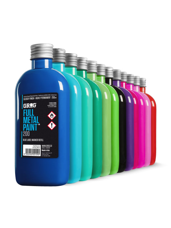 Grog Refill Full Metal Paint 200 ml