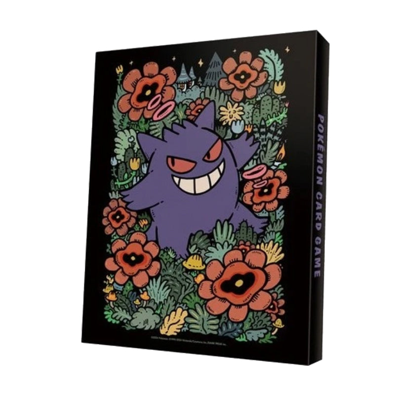 Pokemon Center Gengar Hunter Ghastly 4 Ring Hardcover Medium Card Bind