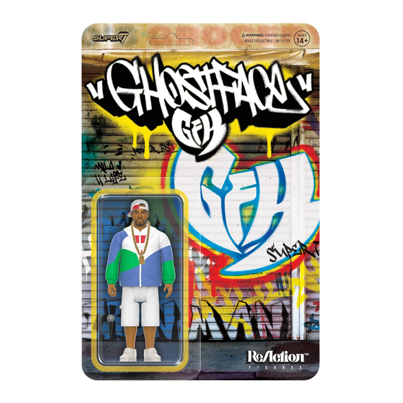 Ghostface Killah ReAction Figure - Ghostface Killah (Can It Be All So Simple) by Super7