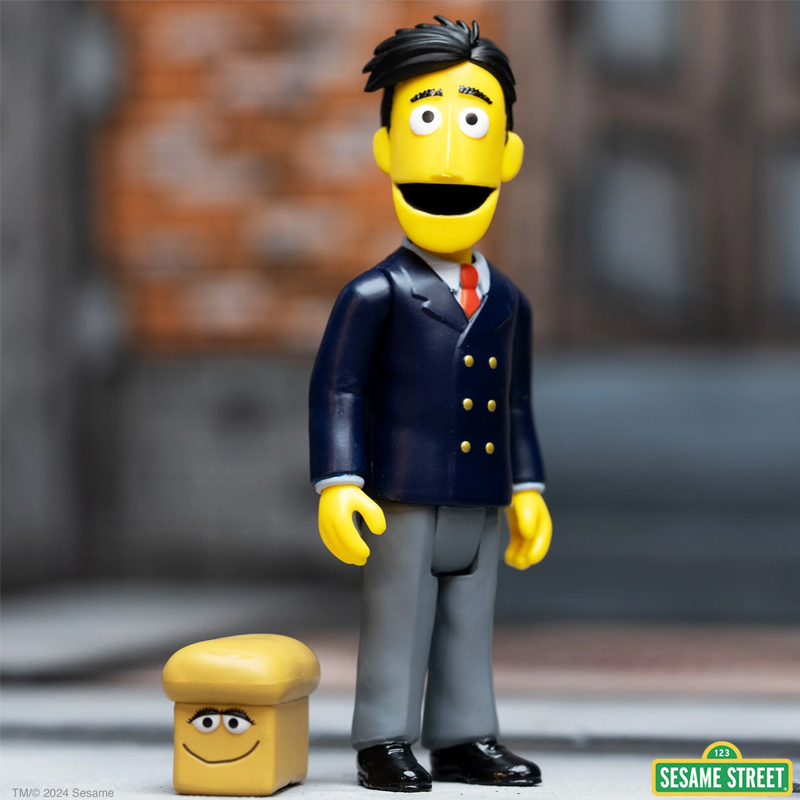 Guy Smiley (w/ Bread) ReAction Figure - Sesame Street by Super7
