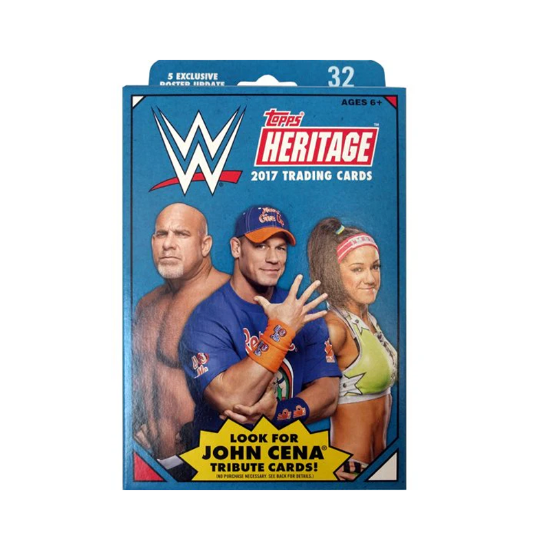 WWE Topps Heritage 2017 Trading Cards Box Set