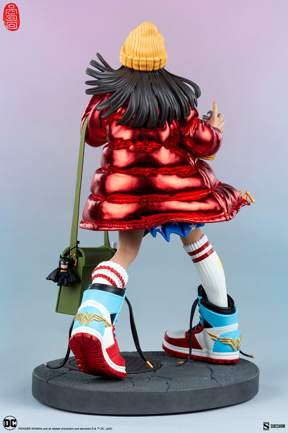 Hype Girl (Wonder Woman) Designer Collectible Statue - Mimi Yoon x Sideshow x DC Comics