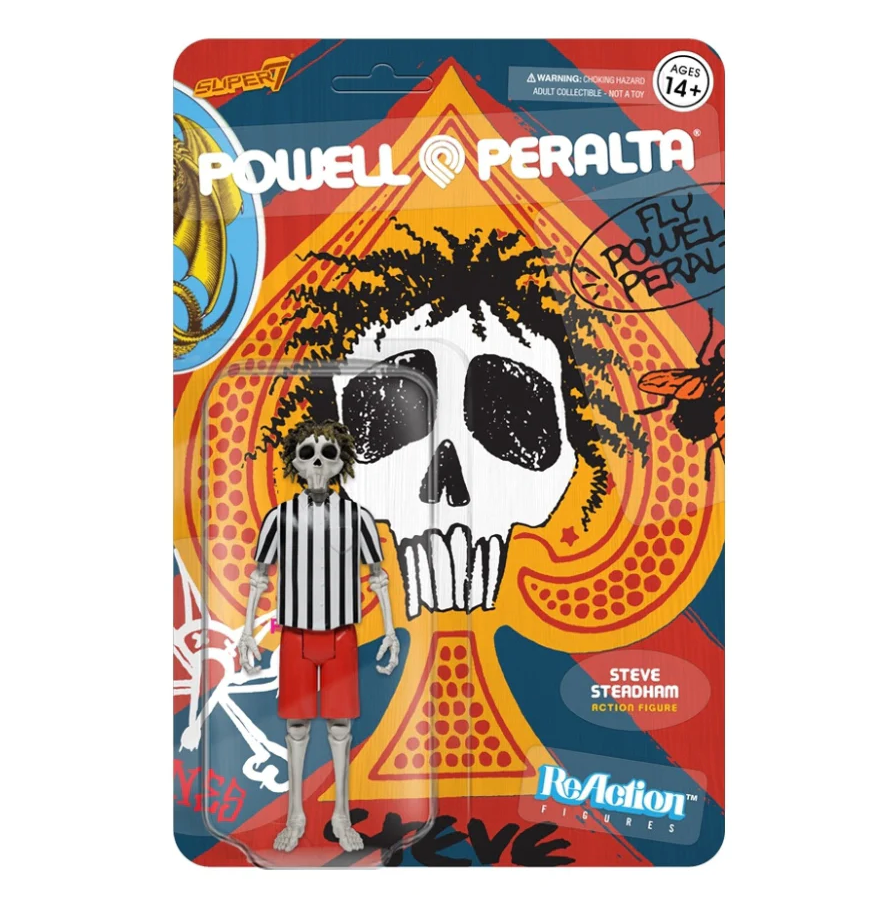 Steve Steadham ReAction Figure - Powell Peralta x Super7 Wave 1