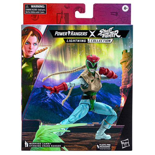 Power Rangers x Street Fighter - Morphed Cammy Stinging Crane Ranger