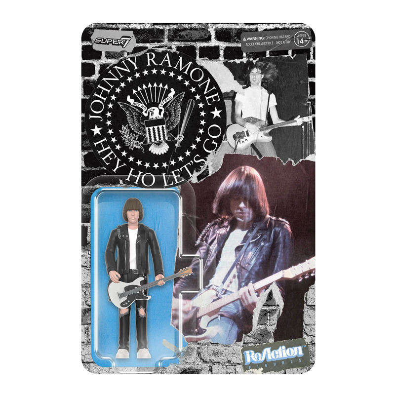 Johnny Ramone ReAction Figure - Johnny (White Shirt) by Super7