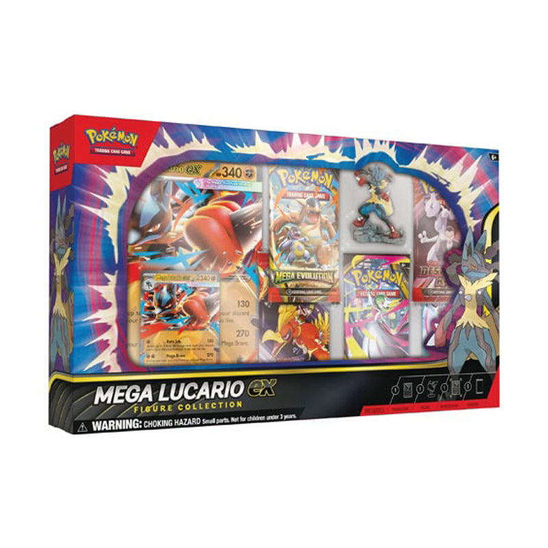 Pokemon Cards - Mega Lucario EX Figure Collection
