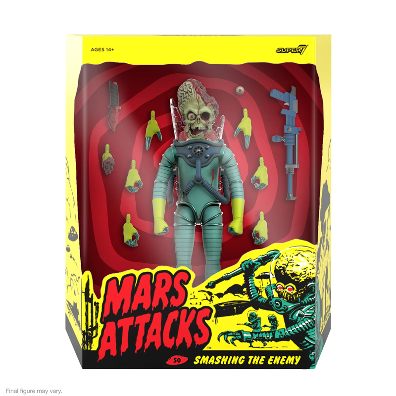 Martian (Smashing the Enemy)- Mars Attacks Ultimate Edition by Super7