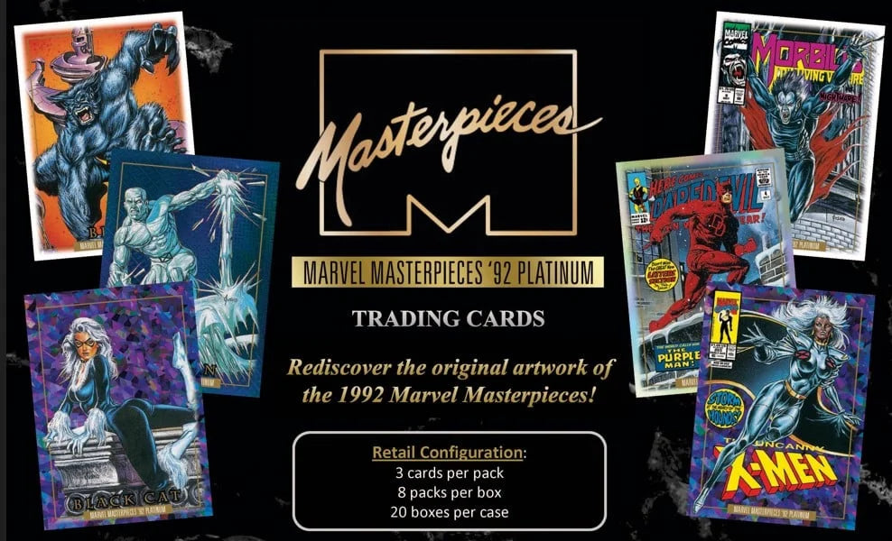 2024 Marvel Masterpieces 92' Platinum Blaster Box