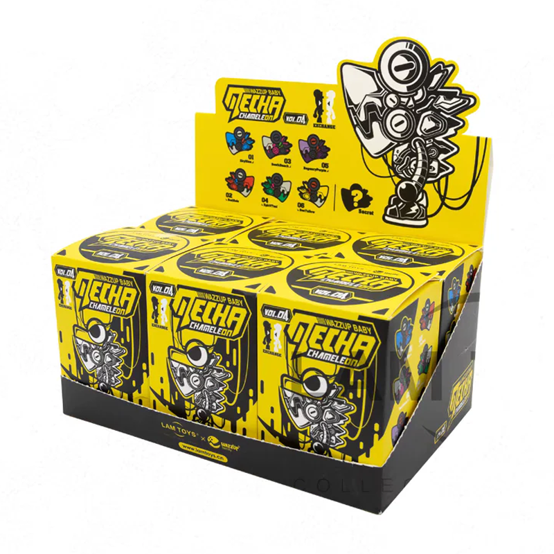 Mecha Chameleon Wazzup Baby Vol 4 Blind Box - Lam Toys x Wazzup Family