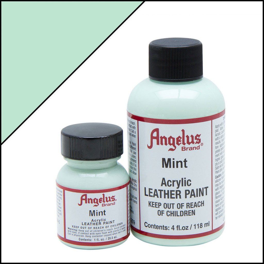 Mint Angelus Leather Paint 4oz