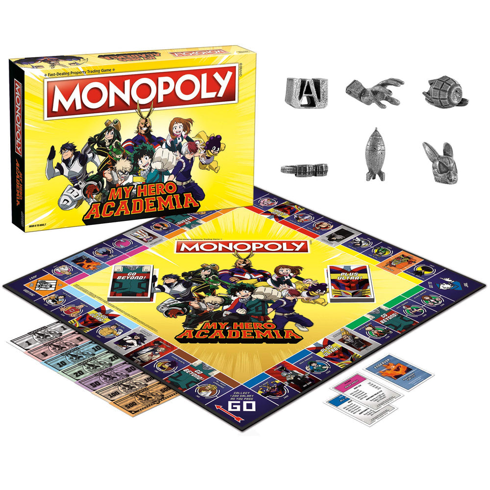 My Hero Academia Monopoly Board Game