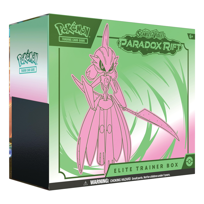 Pokemon TCG - Scarlet &amp; Violet Paradox Rift Elite Trainer Box (Iron Variant)