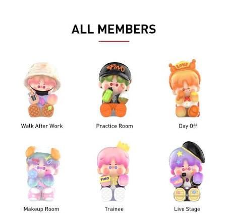 Pino Jelly Star Project Series Figures