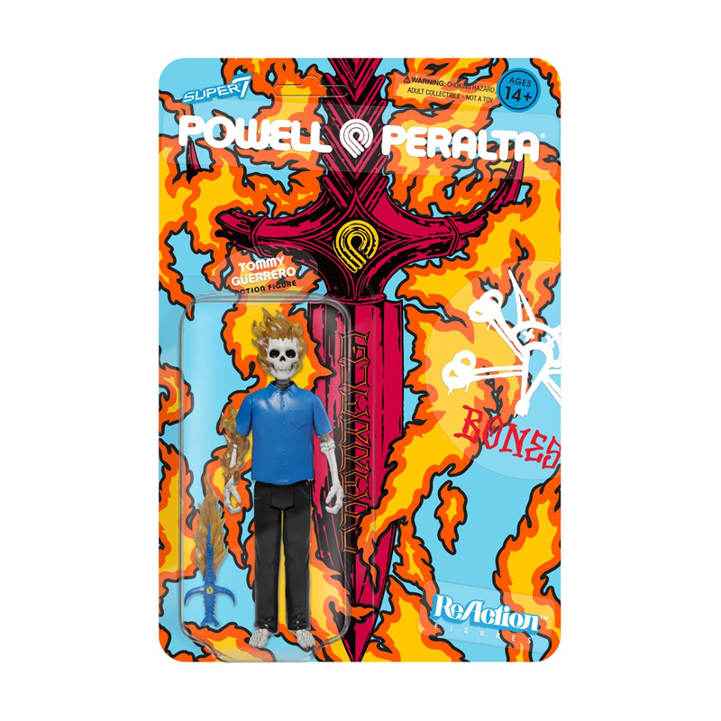 Tommy Guerrero ReAction Figure - Powell Peralta x Super7 Wave 1