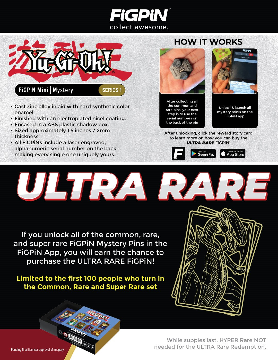 FigPin Yu-Gi-Oh Series 1 Mystery Pin