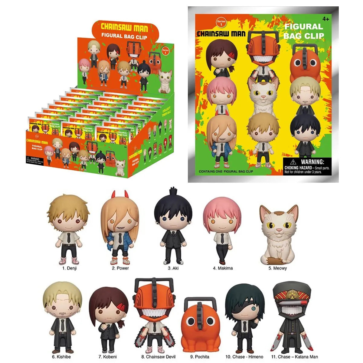 Chainsaw Man -  Blind Bag Figural Bag Clip