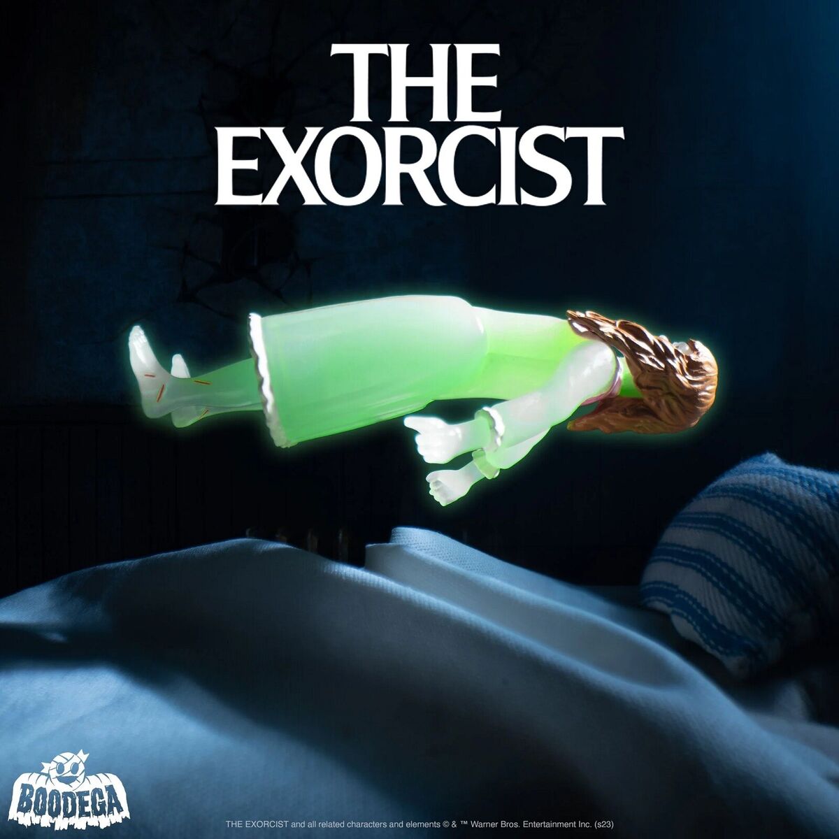 Regan (Monster Glow) ReAction Figure - The Exorcist W2 by Super7
