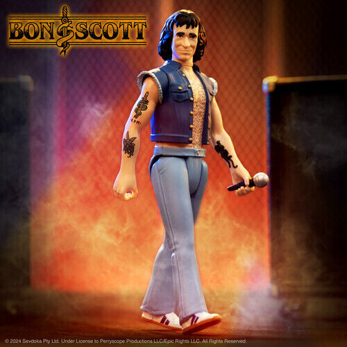 Bon Scott ReAction Figure - Bon Scott by Super7