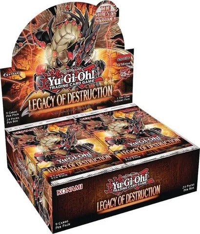Yu-Gi-Oh Legacy of Destruction Booster Packs