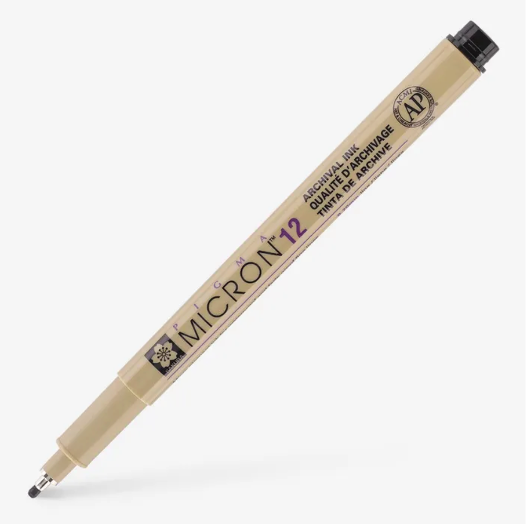Sakura Pigma Micron Pen 12 (0.7 mm)