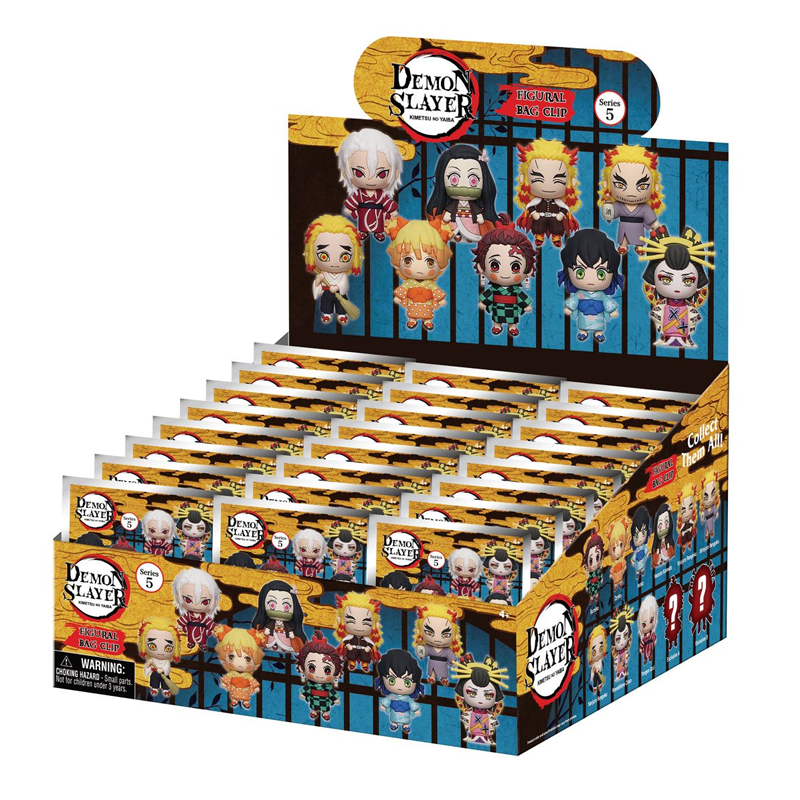 Demon Slayer Series 5 -  Blind Bag Figural Bag Clip