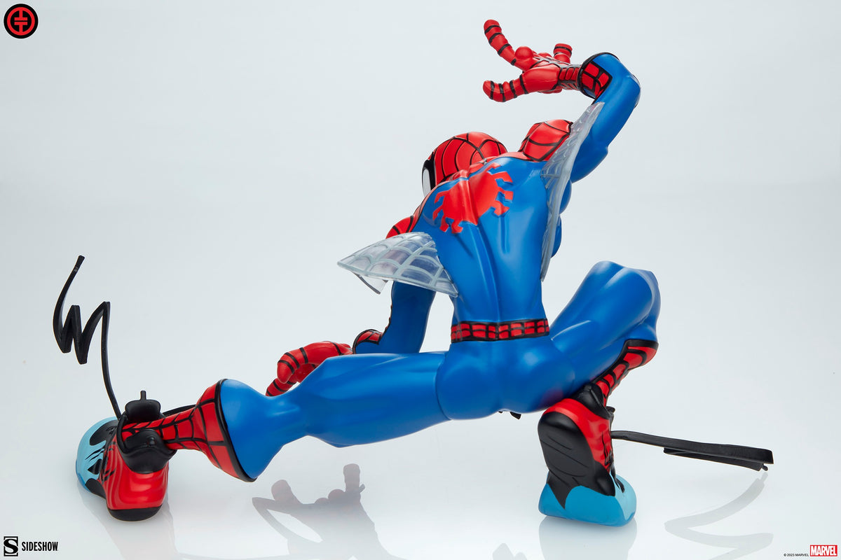Spiderman Marvel Designer Collectible Statue by Tracy Tubera x Unruly Industries