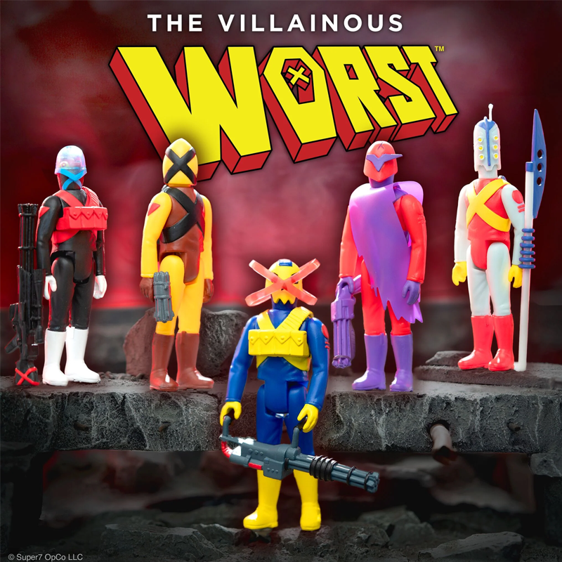 The Enigma X3 (SDCC 2024) - The Worst ReAction Figure Wave 5 by Super7"