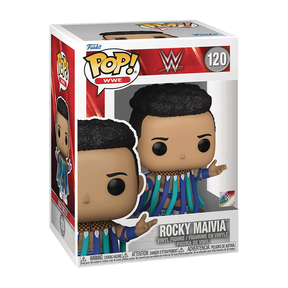 Rock Maivia - Dwayne the Rock Johnson - Funko Pop WWE #120