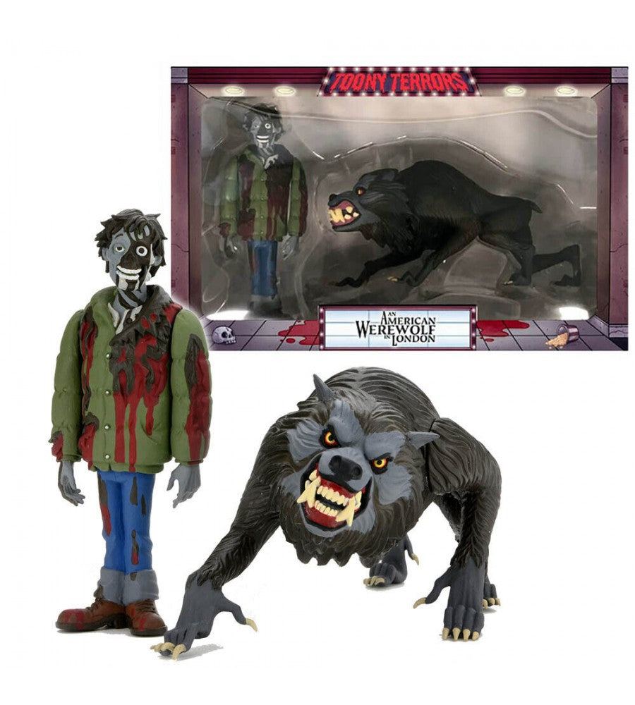 Toony Terrors 2PK American Werewolf in London Action Figures by NECA