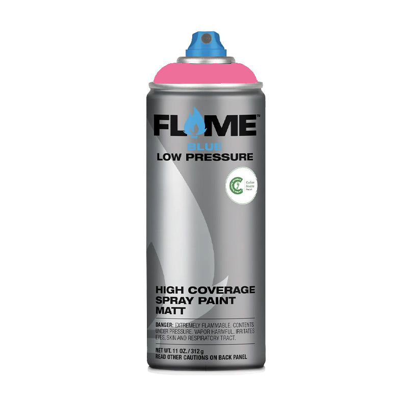 Flame blue low output - violet pink