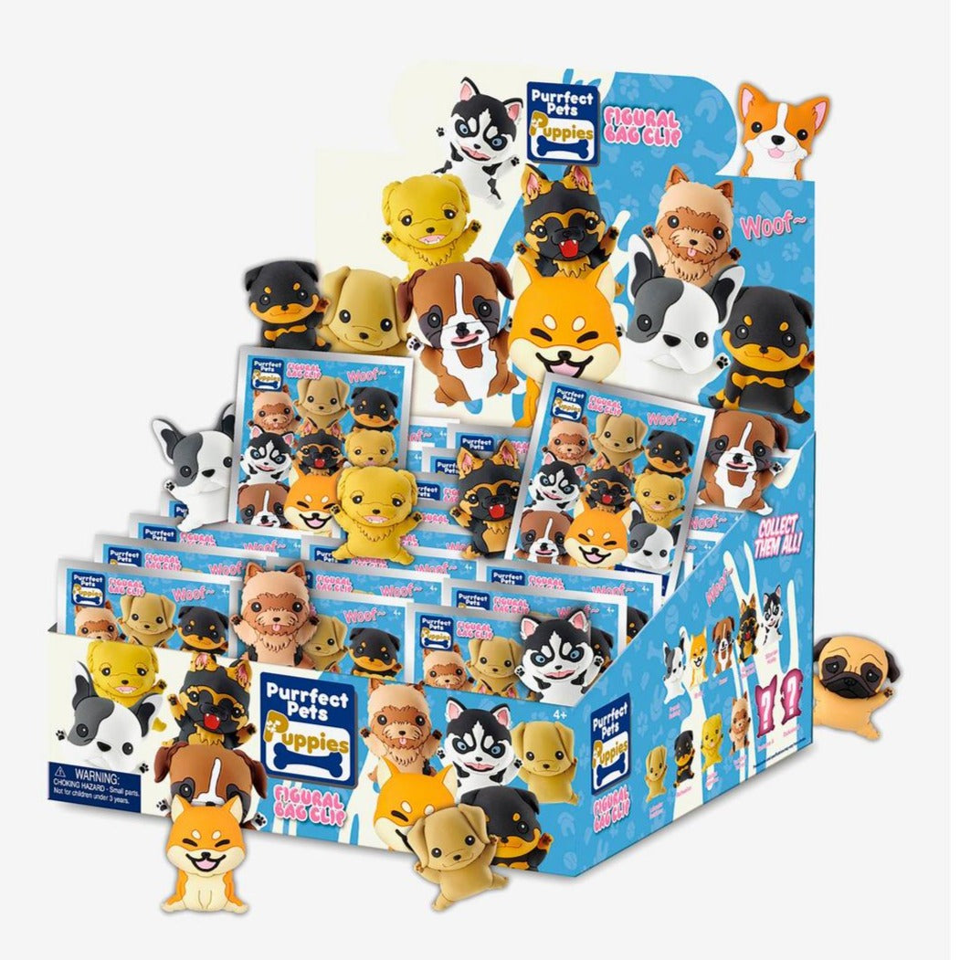 Puppies! - Blind Bag Figural Bag Clip