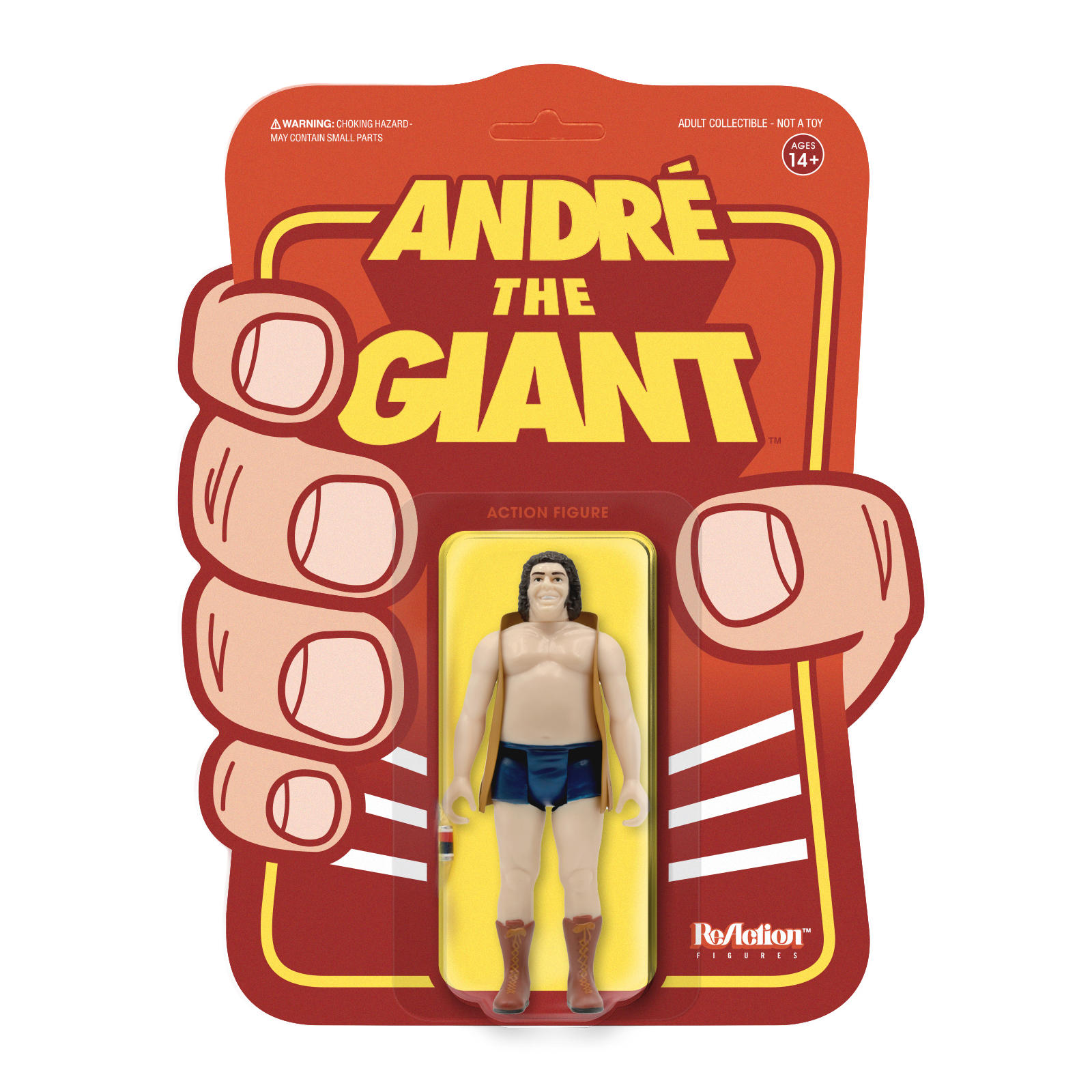 Andre The Giant ReAction - Vest by Super7 *PUNCHED