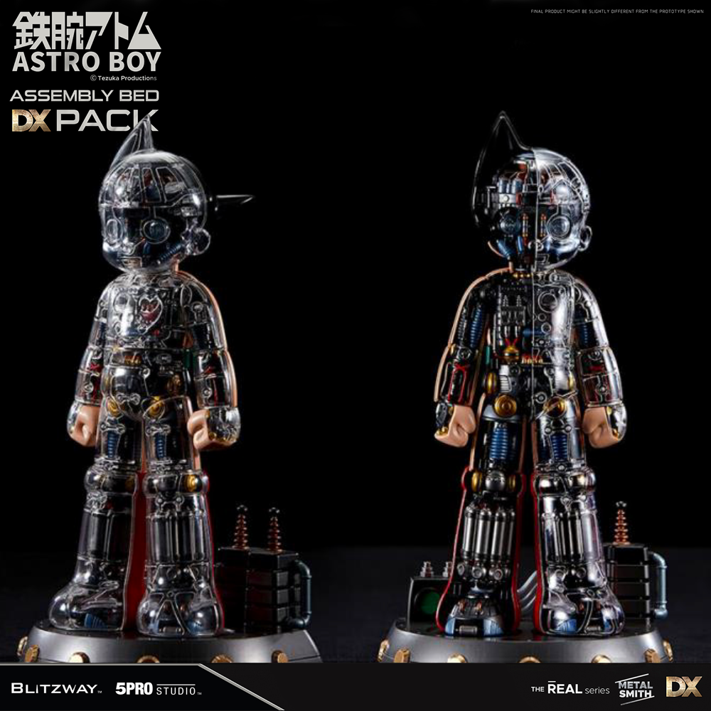 Astro Boy Clear Version Assembly Bed Superb Statue DX Pack