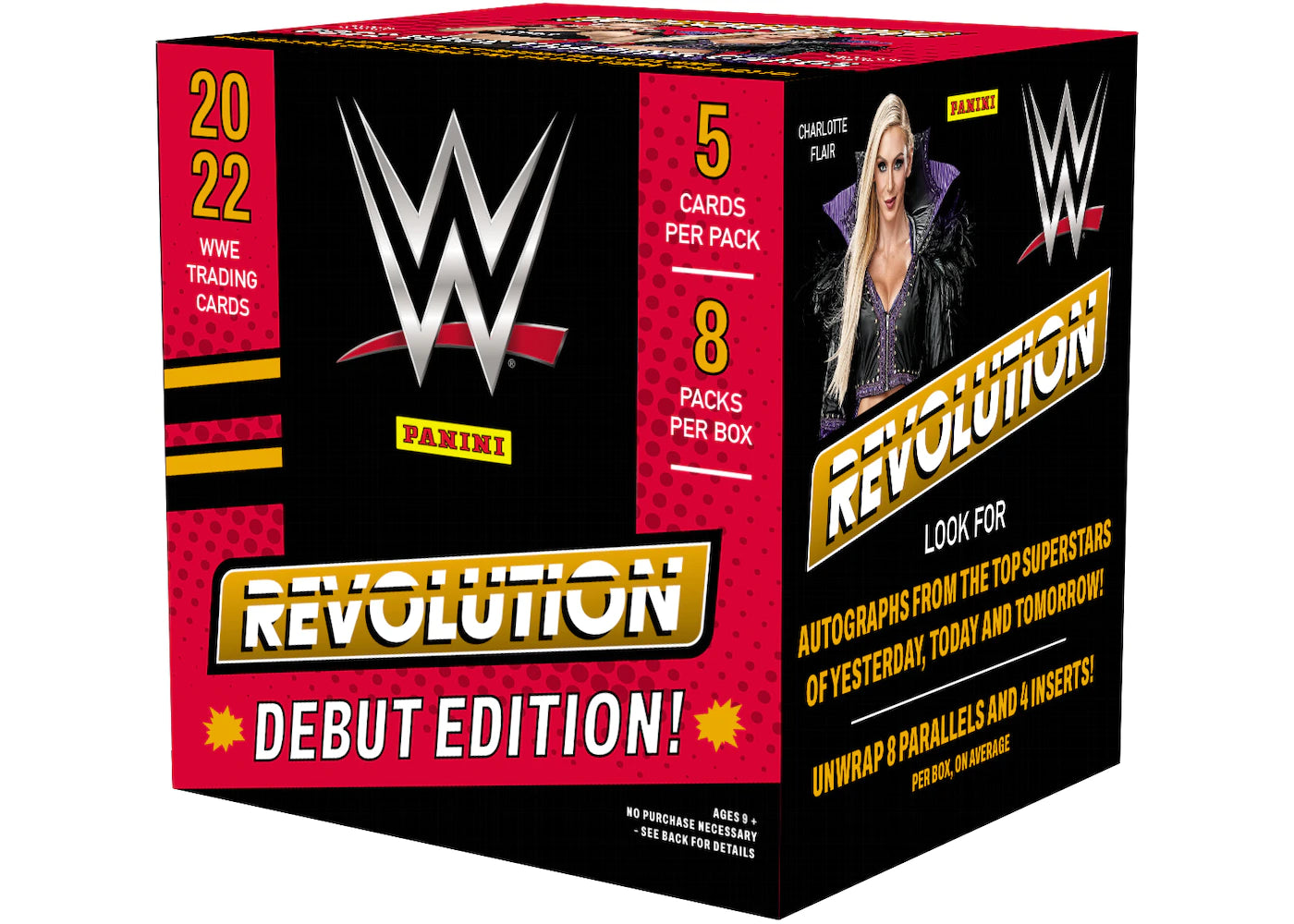 2022 wwe trading cards revolution individual card pack