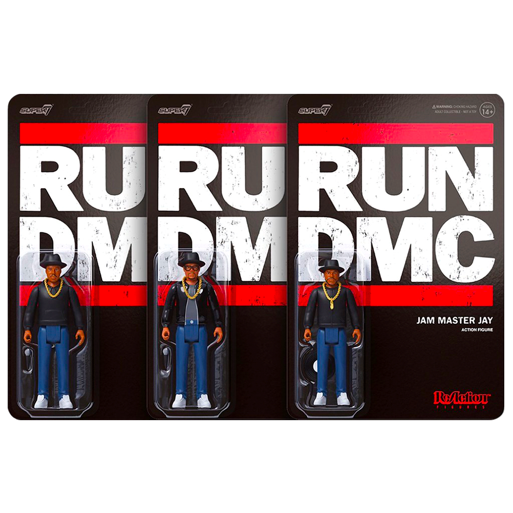 Run DMC ReAction Figures by Super7 *PUNCHED