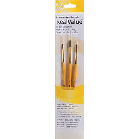 Princeton Art and Brush Co. Real Value Brush Sets