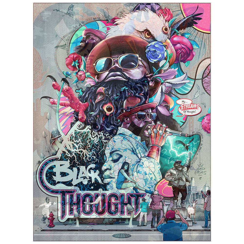 Black Thought PRINT BY CHRIS B. MURRAY