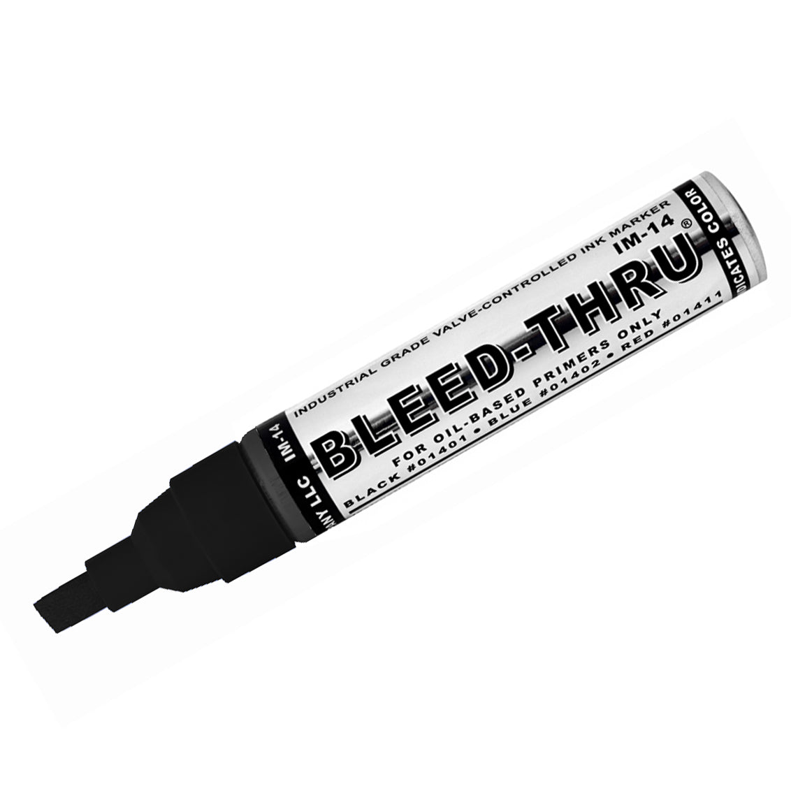 Bleed-Thru Marker Broad Chisel Tip