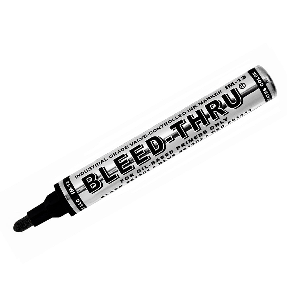 Bleed Thru Marker Dual Bullet-Chisel-Tip