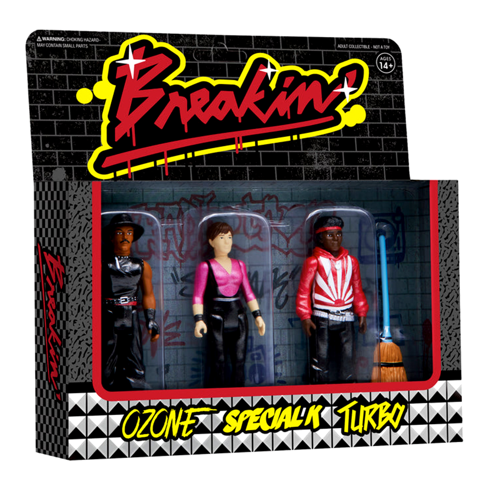 BREAKIN ReAction Figures 3-Pack (Ozone, Turbo and Special K) by SUPER7